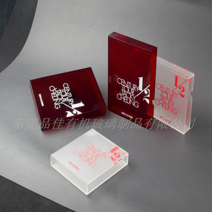 透明亞克力CD盒 定制有機(jī)玻璃CD盒